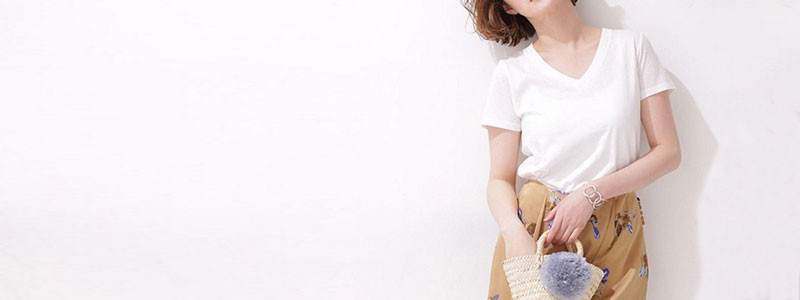 ストレートタイプTシャツ