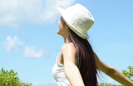 ストレートタイプに似合う帽子