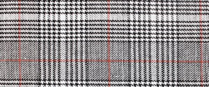 骨格ウェーブタイプに似合う柄(グレンチェック柄)