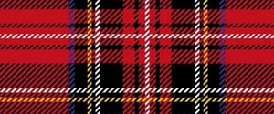 骨格ウェーブタイプに似合う柄(タータンチェック柄)