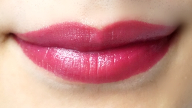 ヴィセアヴァンリップスティック「014 FATE 強さのあるダークプラム」