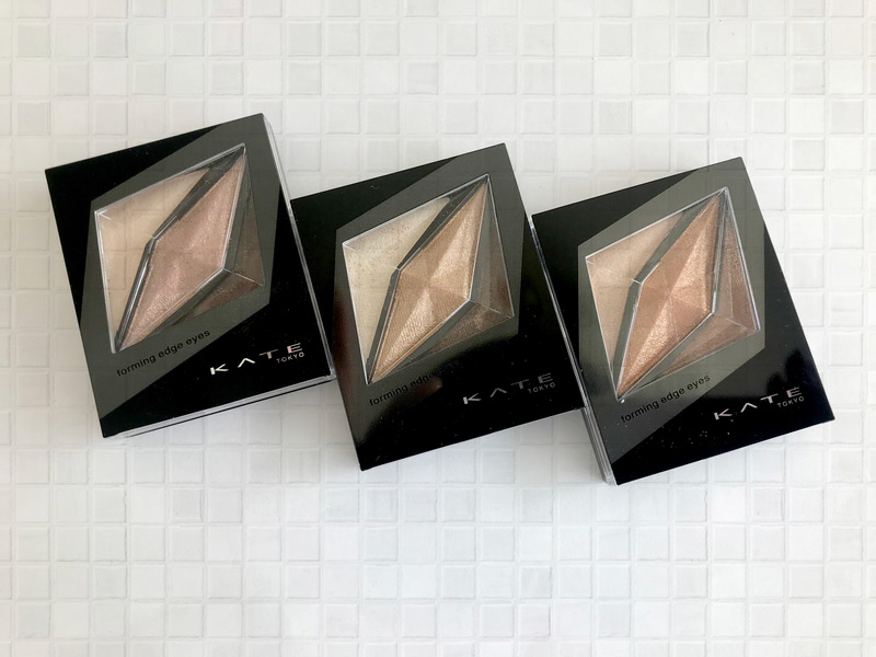 ケイト フォルミングエッジアイズのカラーパレット一覧