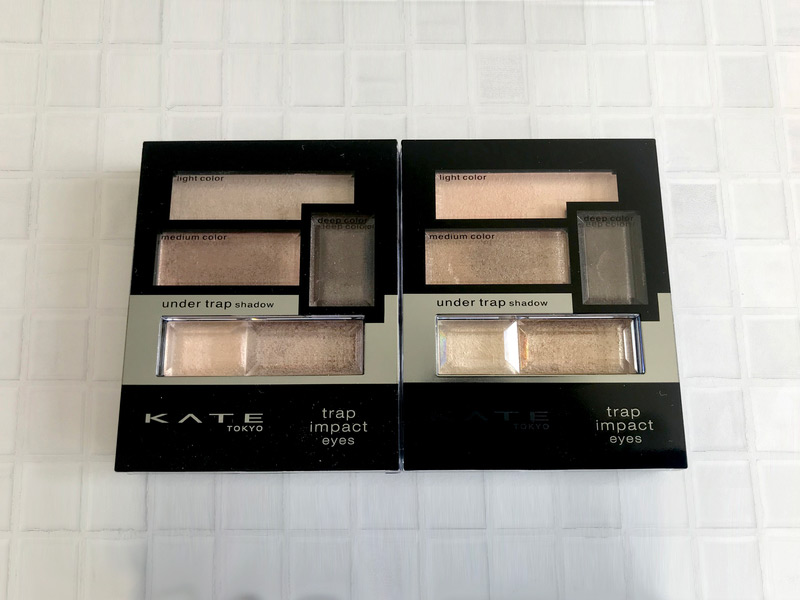 ケイト トラップインパクトアイズのカラーパレット一覧