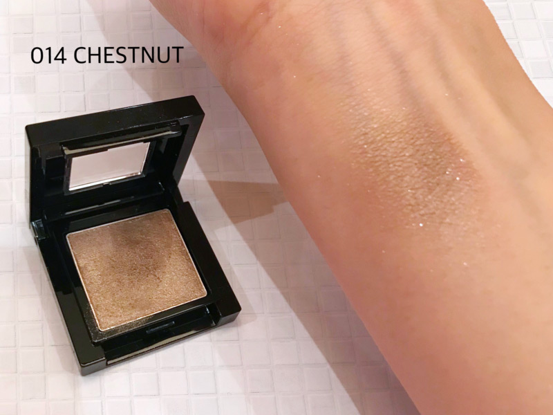 コーセーのアイシャドウ「シングルアイカラー」タッチアップ(014 CHESTNUT)
