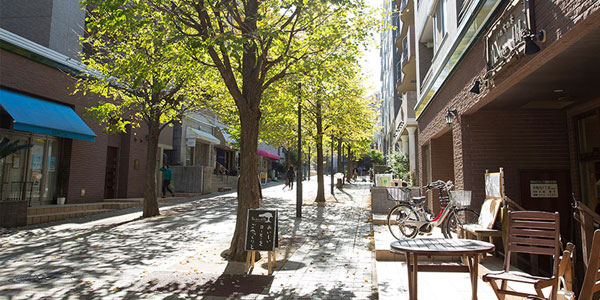 横浜市港都筑区の町並み「港北ニュータウン」