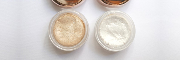 輝きをあたえるグリッターカラーのコスメデコルテのアイグロウ ジェム2色