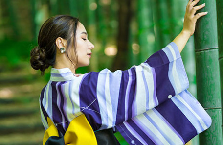 顔タイプ診断「クールカジュアル」に似合う浴衣