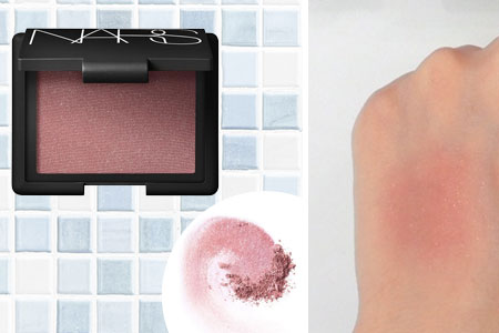 NARS(ナーズ)人気チーク「ブラッシュ」4028N スパークリングピンクシャンパーニュのタッチアップイメージ