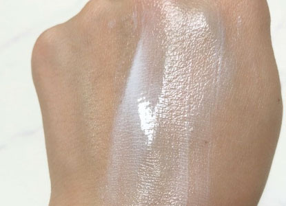 ダブルフラーレンモイストUVミルクを塗ってみた